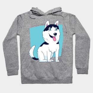 HUSKY DOG PUPPY Hoodie